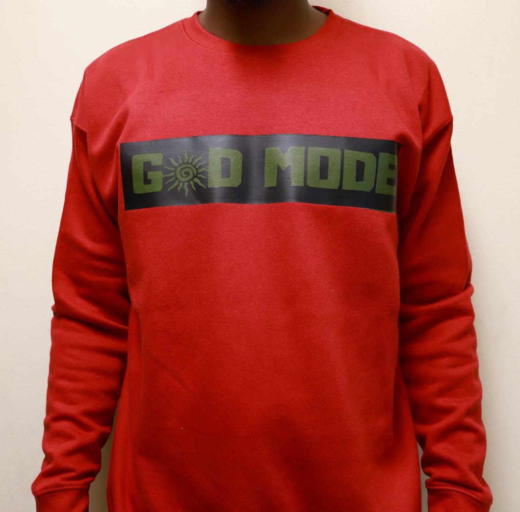 Red G☀️DMODE sweater