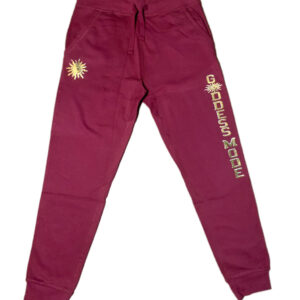 Goddess Joggers (Burgundy)